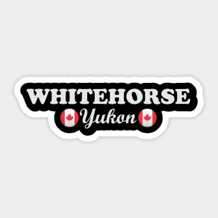 Whitehorse Yukon Sticker